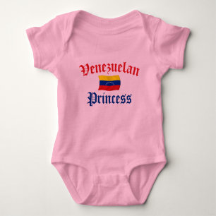Venezolanische Prinzessin Baby Strampler