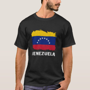 Venezolanische Wurzeln Venezuela-Flagge Vintage Ve T-Shirt