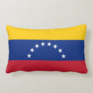 Venezolanisches Flaggenkissen Lendenkissen