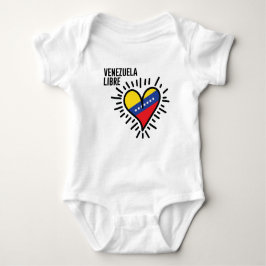 Venezolanisches Herz Baby Strampler