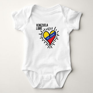 Venezolanisches Herz Baby Strampler