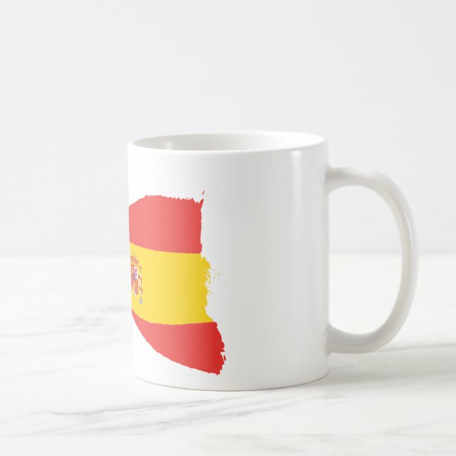 Venezuela and Spain flags together Kaffeetasse (Rechts)