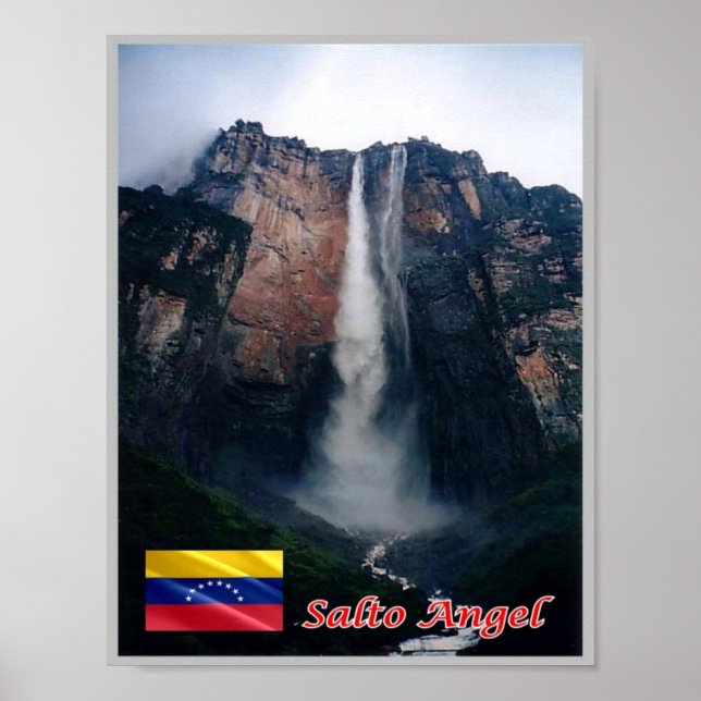Venezuela - Angel Falls - Poster (Vorne)