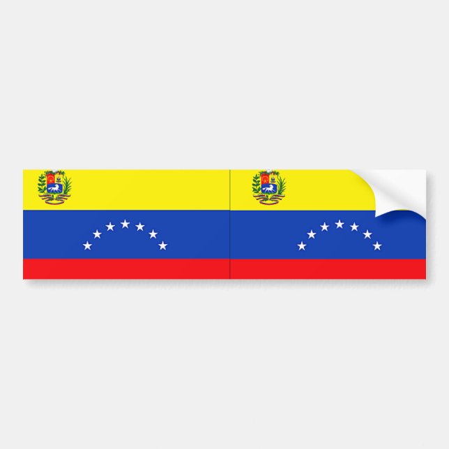 Venezuela Autoaufkleber (Vorne)