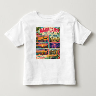Venezuela Briefmarke Maracaibo Estado Zulia Tropis Kleinkind T-shirt