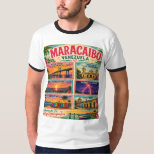 Venezuela Briefmarke Maracaibo Estado Zulia Tropis T-Shirt