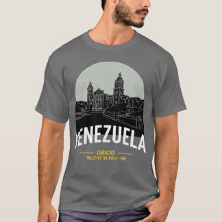 Venezuela Caracas Architektur Kunstfamilie T-Shirt