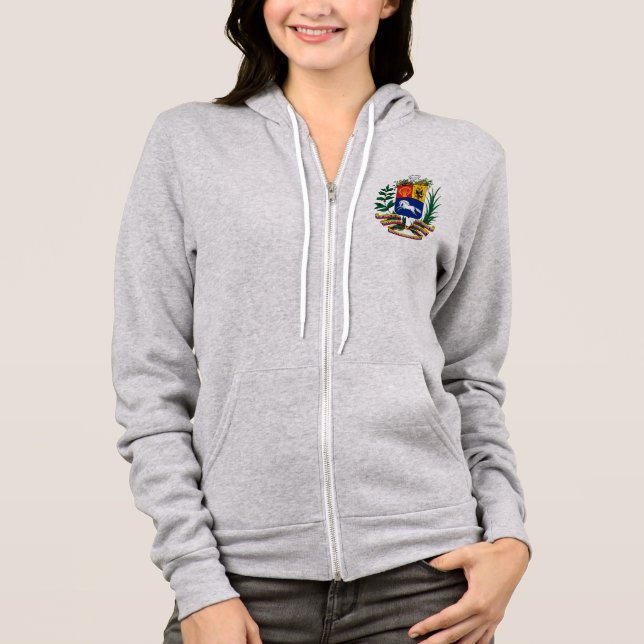 Venezuela-Emblem Hoodie (Vorderseite)