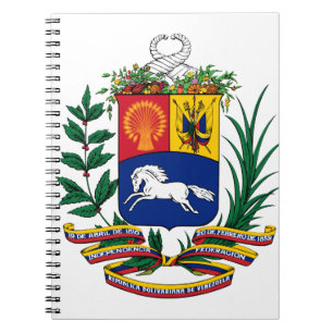 Venezuela-Emblem Notizblock
