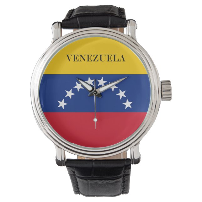 Venezuela fahndet patriotische Venezolaner Armbanduhr (Vorderseite)