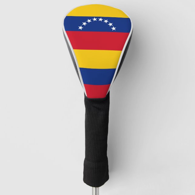Venezuela fahndet patriotische Venezolaner Golf Headcover (Vorderseite)