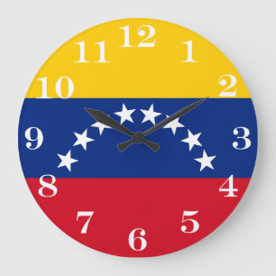 Venezuela fahndet patriotische Venezolaner Große Wanduhr