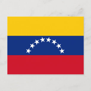 Venezuela fahndet patriotische Venezolaner Postkarte