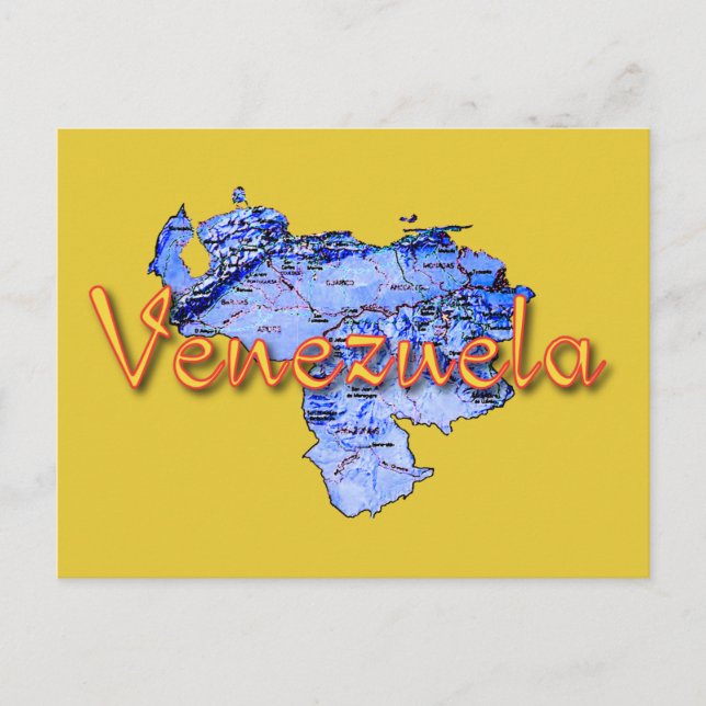 Venezuela Feiertagspostkarte (Vorderseite)