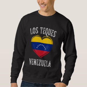 Venezuela Flag Herzstück Los Teques City Sweatshirt