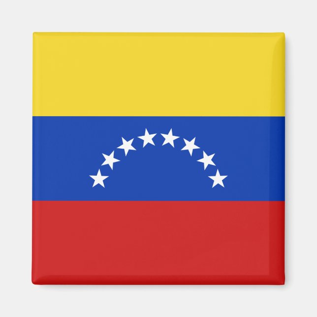 Venezuela Flag Magnet (Vorne)