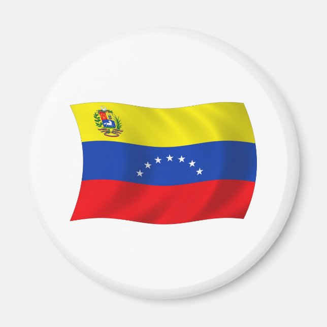 Venezuela Flag Magnet (Vorne)