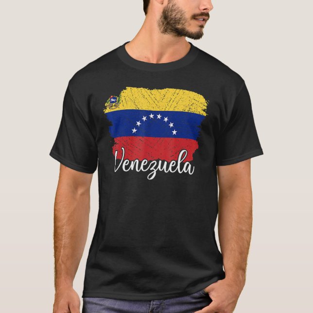 Venezuela Flag Men Women Kids Venezuela Country T-Shirt (Vorderseite)