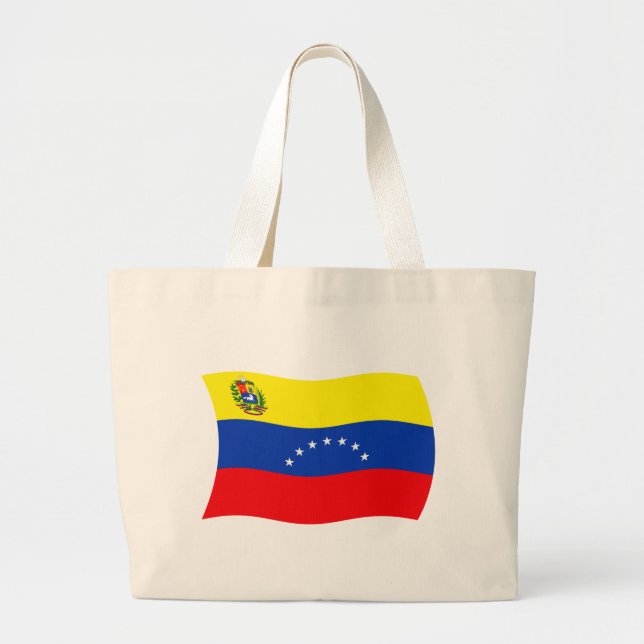 Venezuela Flag Totasche Jumbo Stoffbeutel (Vorne)