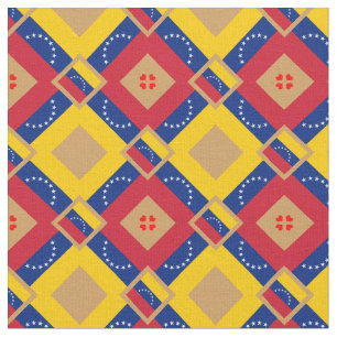 Venezuela Flag & Venezuela Trendy Fabry Mode Stoff