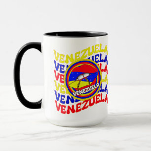 Venezuela Flag Venezuelas Stolperlips Tasse