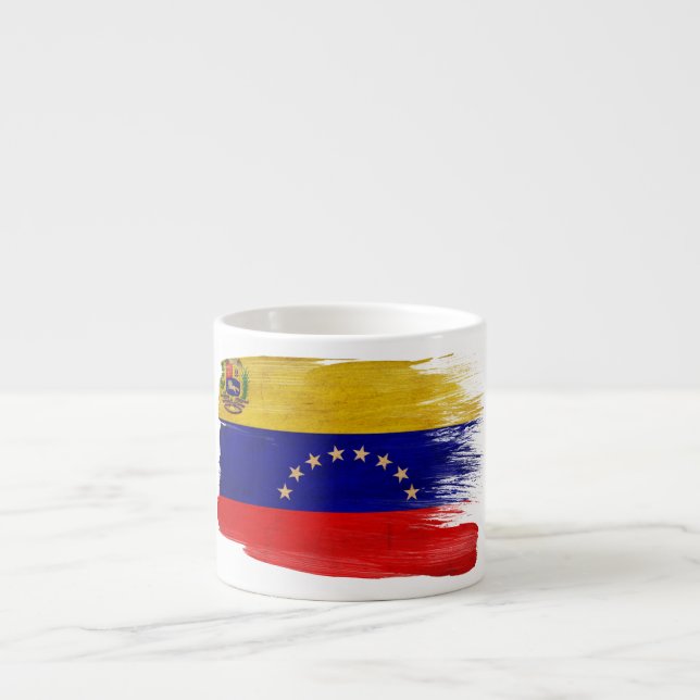 Venezuela-Flagge Espressotasse (Vorderseite)