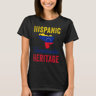 Venezuela-Flagge Hispanic Heritage Month Großartig T-Shirt