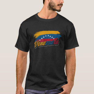 Venezuela Flagge Lateinamerika stolz venezolanisch T-Shirt