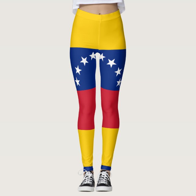 Venezuela-Flagge Leggings (Vorderseite)
