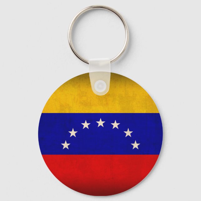 Venezuela-Flagge Not leidender Schlüsselanhänger (Vorderseite)