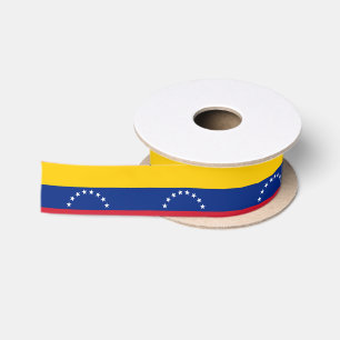 Venezuela-Flagge Satinband