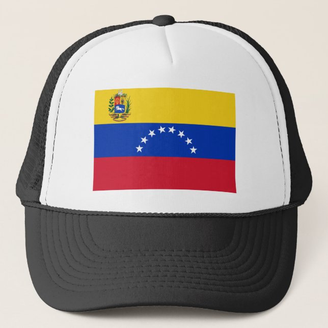 Venezuela-Flagge Truckerkappe (Vorderseite)