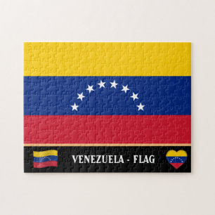 Venezuela - Flagge und Venezuelas / Venezuela Puzzle