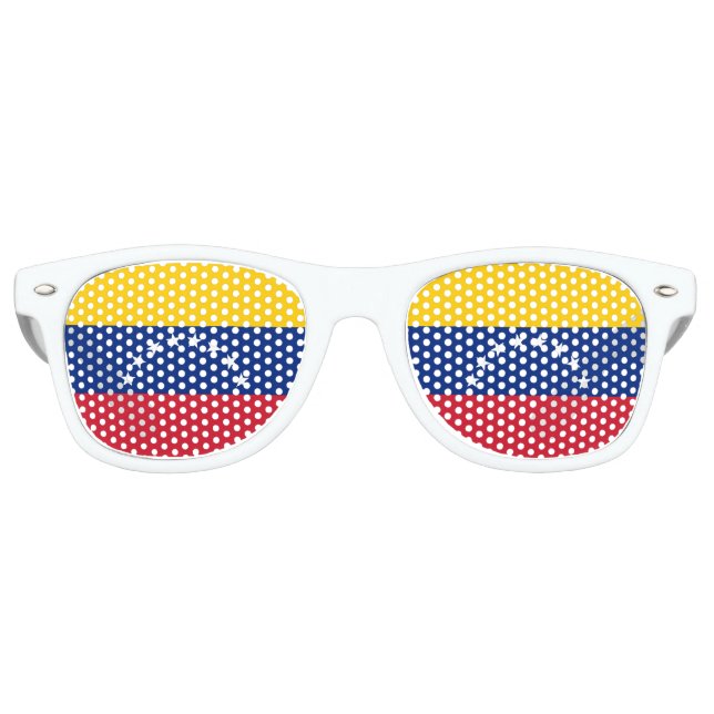 Venezuela Flagge Venezuelas Patriotic Partybrille (Vorderseite)