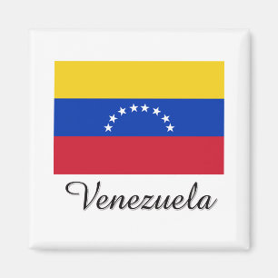 Venezuela-Flaggen-Entwurf Magnet