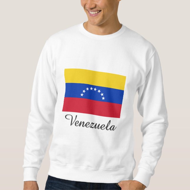 Venezuela-Flaggen-Entwurf Sweatshirt (Vorderseite)