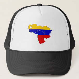 Venezuela-Flaggen-Karte Größengleich Truckerkappe