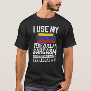 Venezuela Flaggen Souvenirs für Venezolaner Männer T-Shirt