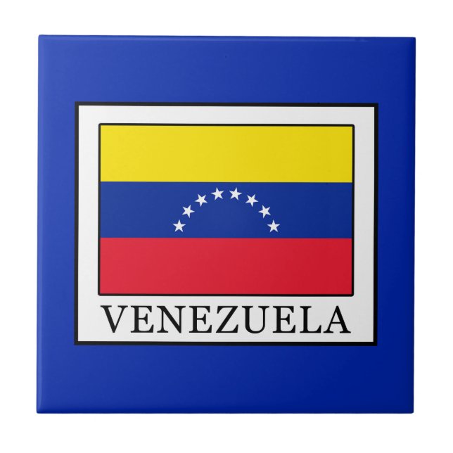 Venezuela Fliese (Vorderseite)