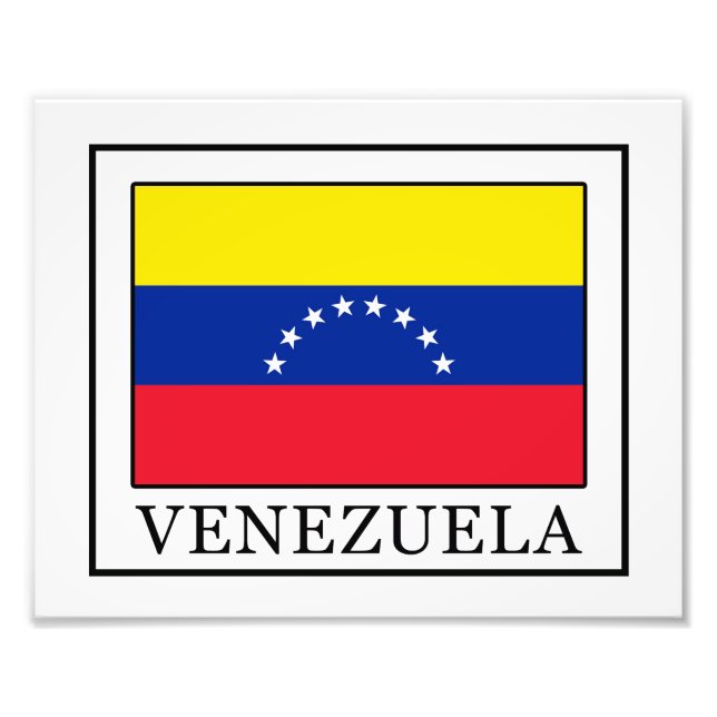 Venezuela Fotodruck (Vorne)