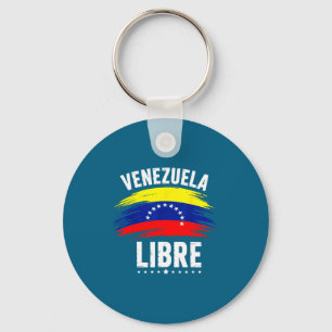 Venezuela Frei 2026 Venezuela Herz Flagge  Schlüsselanhänger