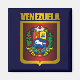 "Venezuela-Gold " Magnet