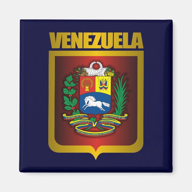"Venezuela Gold" Magnet (Vorne)