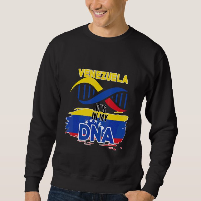 Venezuela in meinem Blut Sweatshirt (Vorderseite)