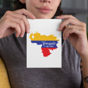 Venezuela ist meine Zuhause Postkarte