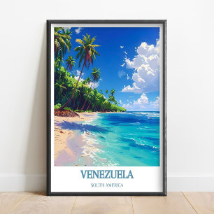 Venezuela Kunst - Venezuela Poster - Venezuela Dru