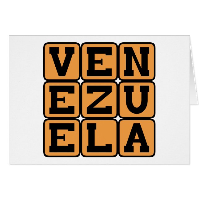 Venezuela, Land in Südamerika (Vorderseite (Horizontal))