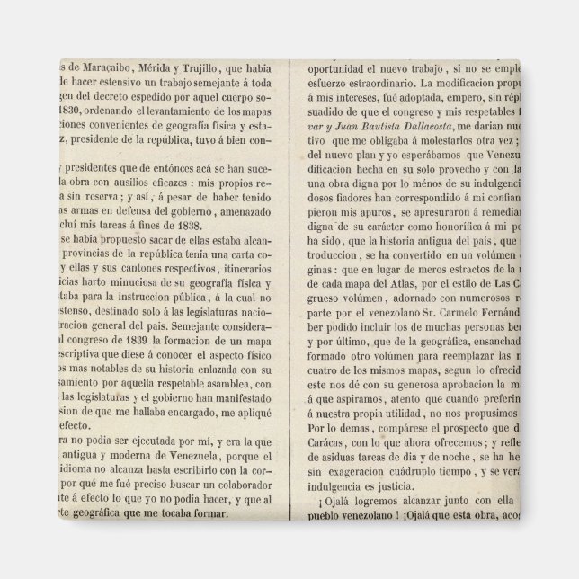 Venezuela Magnet (Vorne)