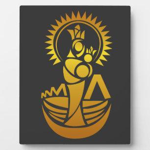 Venezuela Maracaibo Virgen Chinita Chiquinquira Fotoplatte