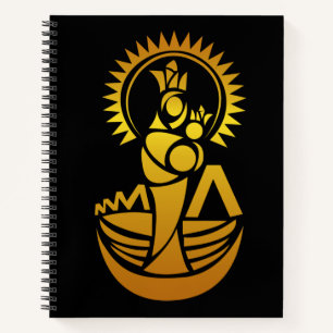 Venezuela Maracaibo Virgen Chinita Chiquinquira Notizbuch